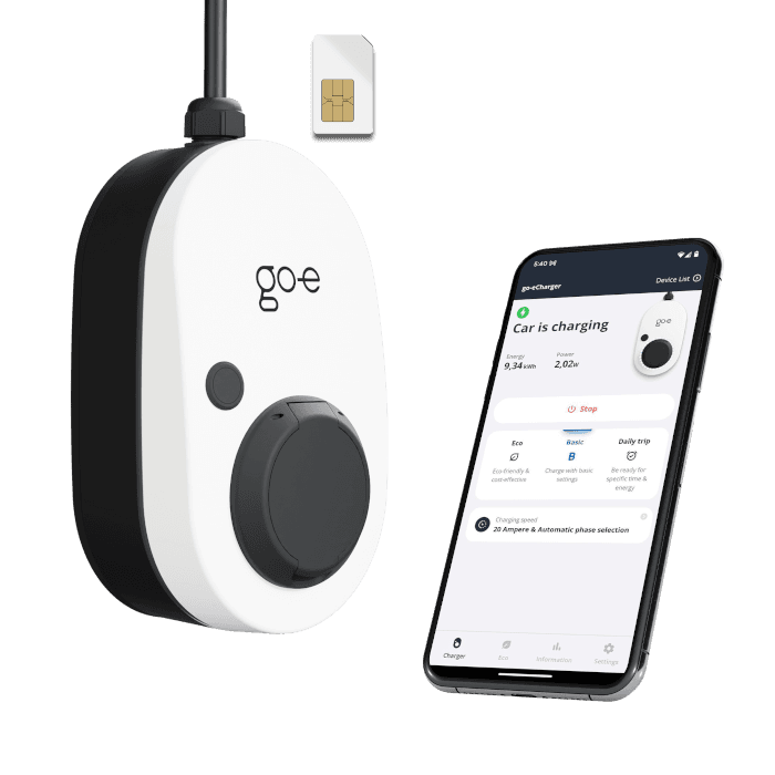 Wallbox EV nabíjačka 11 kW 16A | go-e Gemini 2.0